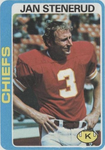 1978 Topps Jan Stenerud #238