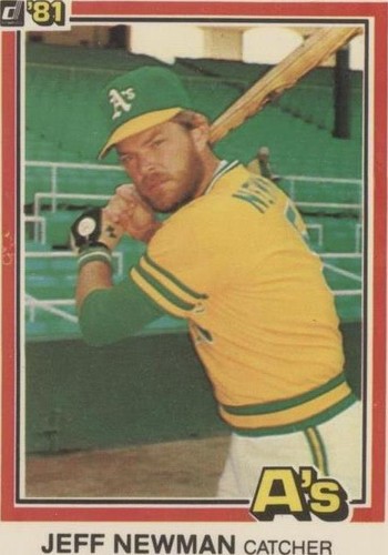 1981 Donruss - Jeff Newman #477