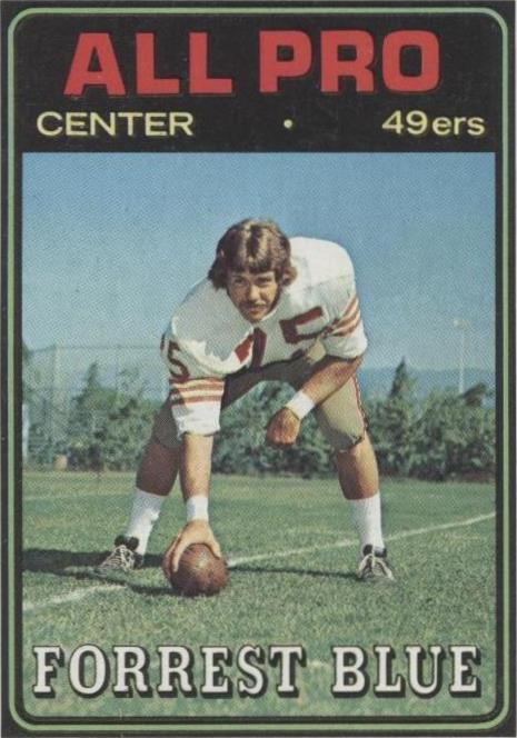 1974 Topps Forrest Blue #124