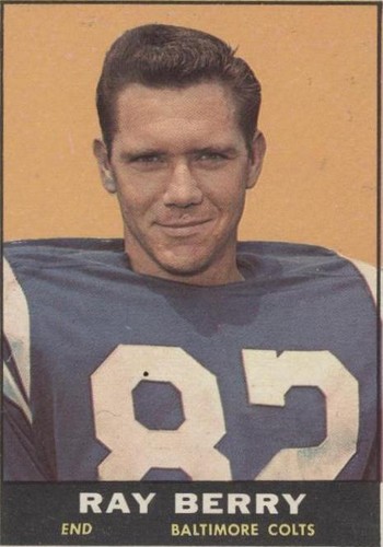 1961 Topps Raymond Berry #4