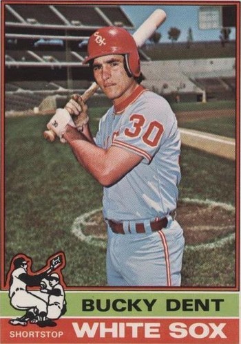 1976 Topps #154 Bucky Dent Chicago White Sox EX-MT Baseball Card