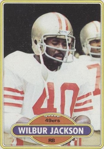 1980 Topps Wilbur Jackson #302