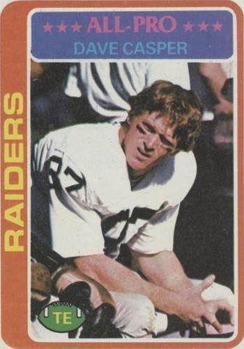 1978 Topps Dave Casper #50