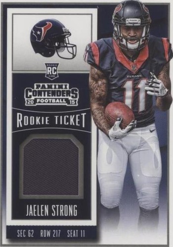 2015 Panini Contenders Jaelen Strong #RTS-JS