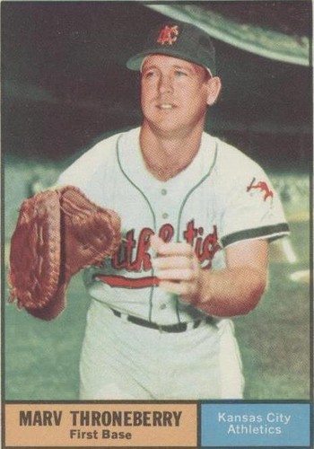 Marv Throneberry Trading Cards