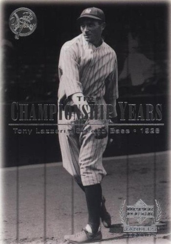 2000 Upper Deck Yankee Legends - Tony Lazzeri #68