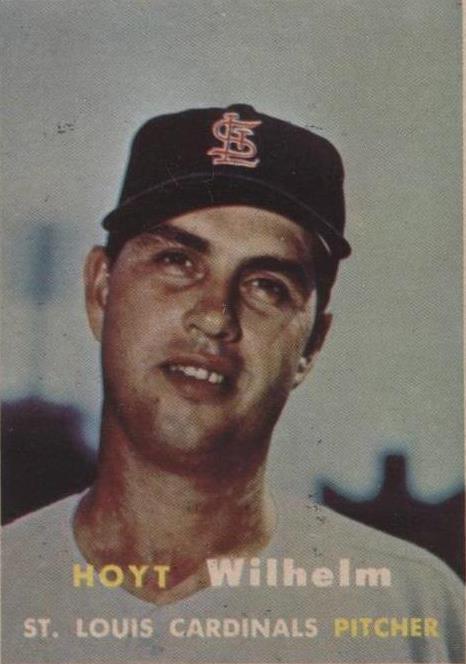 1957 Topps - Hoyt Wilhelm #203