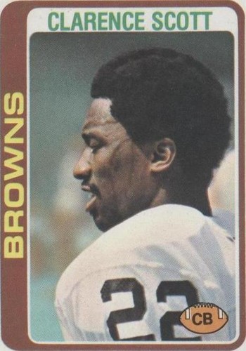 1978 Topps Clarence Scott #433 - Cleveland Browns | eBay