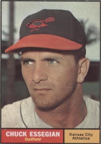 1961 Topps #384 Chuck Essegian EX GO195 | eBay