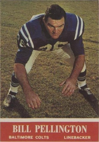 1964 Philadelphia Bill Pellington #9