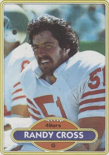1980 Topps Randy Cross #123