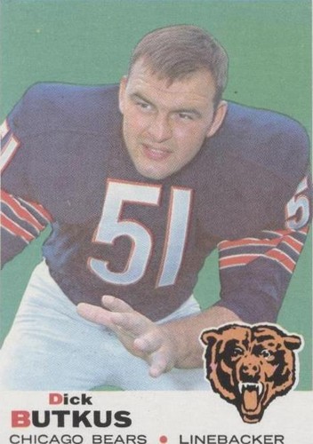 1969 Topps Dick Butkus #139