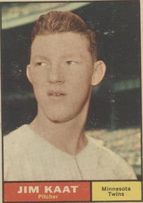 1961 Topps - Jim Kaat #63
