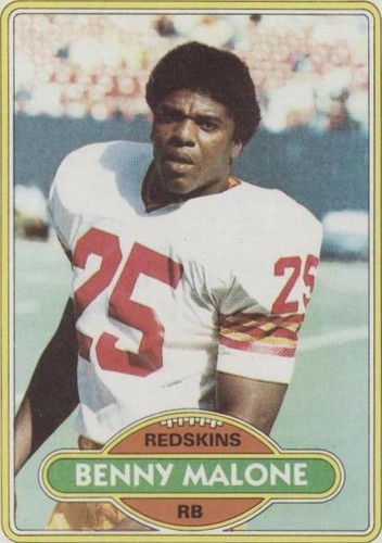 1980 Topps Benny Malone #451
