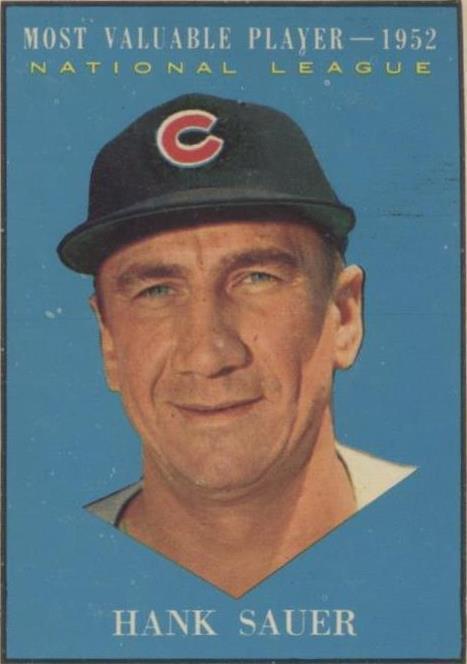 1961 Topps - Hank Sauer #481
