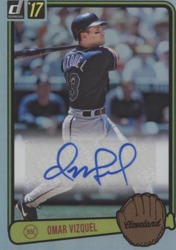 2017 Panini Donruss - Omar Vizquel #RS-OV