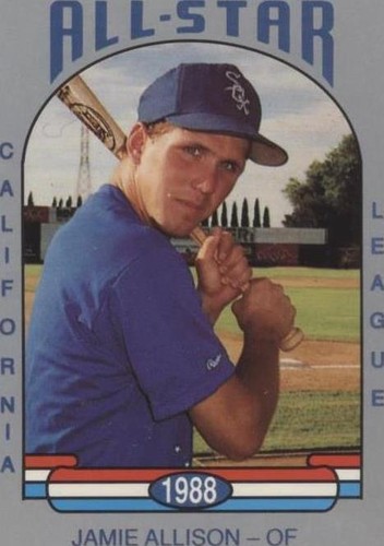 1988 Cal League California League All-Stars - Jamie Allison #21