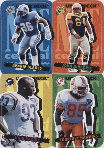 1995 Upper Deck Collector's Choice Update Bennie Blades Courtney Hawkins John Jurkovic #45