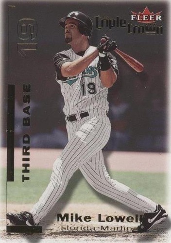 2001 Fleer Triple Crown - Mike Lowell #108