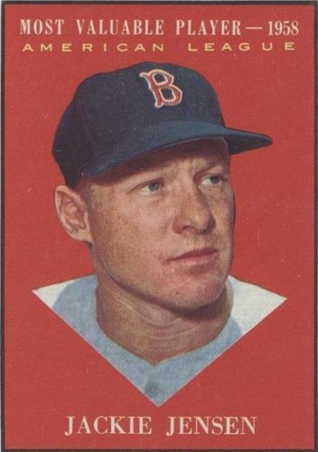 1961 Topps - Jackie Jensen #476