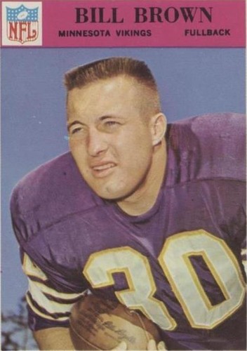 1966 Philadelphia Bill Brown #107