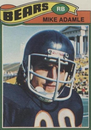 1977 Topps Mike Adamle #481