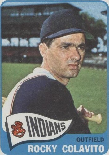 1965 Topps - Rocky Colavito #380