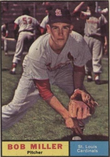 1961 Topps - Bob Miller #314