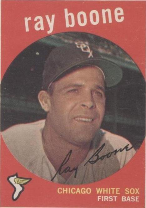 1959 Topps - Ray Boone #252