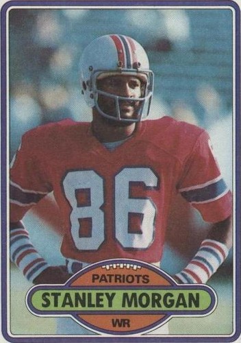 1980 Topps Stanley Morgan #491
