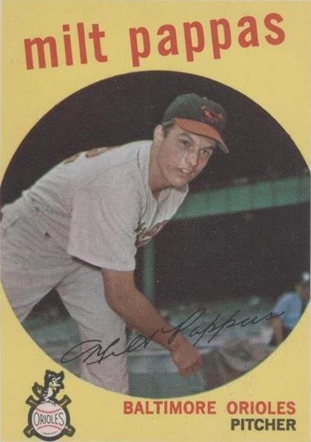 1959 Topps - Milt Pappas #391