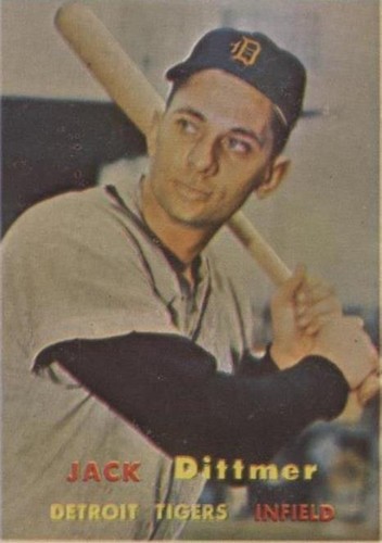 1957 Topps - Jack Dittmer #282