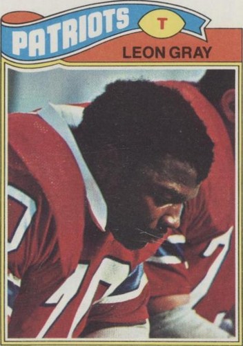 レオン81ページ 1981 Topps Football #030 Leon Gray STARX 7 NM