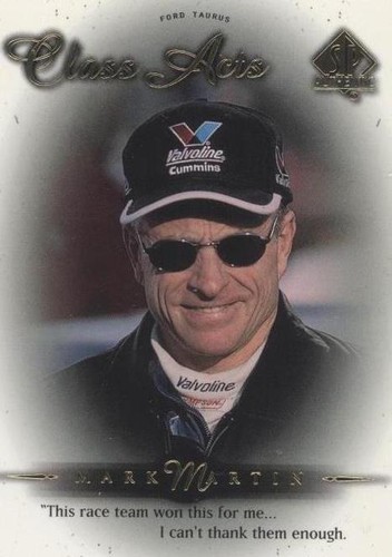 1999 SP Authentic - Mark Martin #62