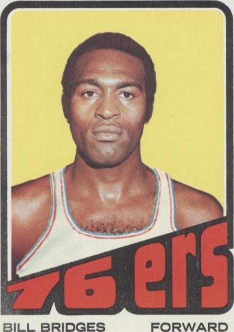 1972-73 Topps - Bill Bridges #17