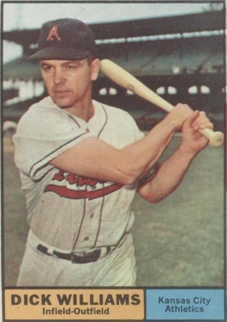 1961 Topps - Dick Williams #8