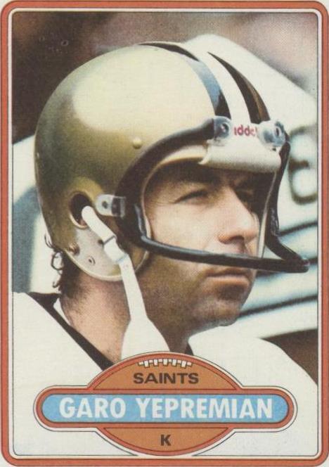 1980 Topps Garo Yepremian #235