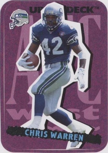 1995 Upper Deck Collector's Choice Update Chris Warren #30