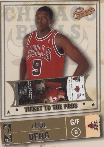 2004-05 Fleer Authentix - Luol Deng #125