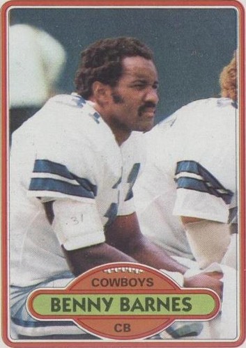 1980 Topps Benny Barnes #393