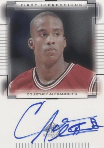 2000-01 SP Top Prospects - Courtney Alexander #CA