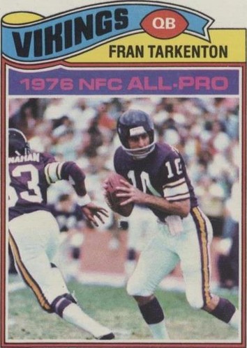 1977 Topps Fran Tarkenton #400