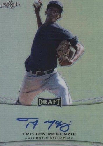 2015 Leaf Metal Draft - Triston McKenzie #BA-TM1