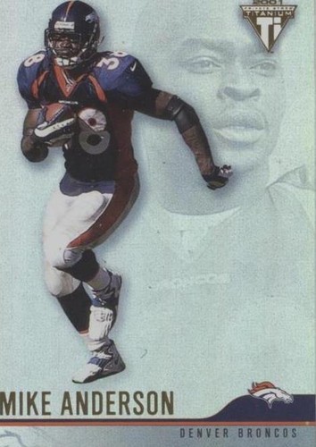 2001 Pacific Private Stock Titanium Mike Anderson #39