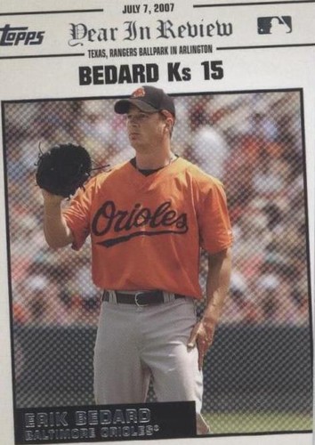 2008 Topps - Erik Bedard #YR98