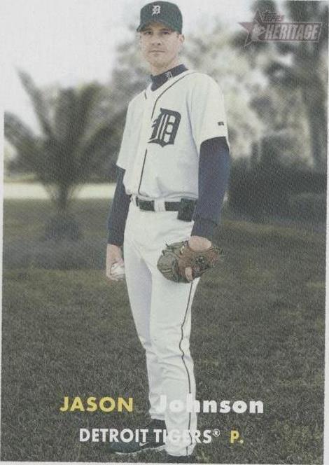 2006 Topps Heritage - Jason Johnson #456