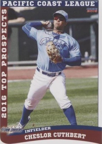 2016 Choice Pacific Coast League Top Prospects - Cheslor Cuthbert #25