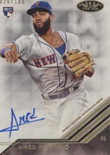 2018 Topps Tier One - Amed Rosario #BA-ARO