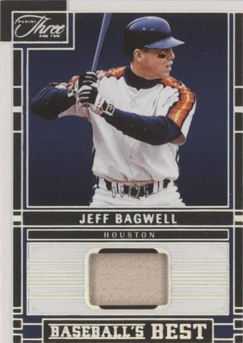 2024 Panini Three and Two - Jeff Bagwell #BBM-JB