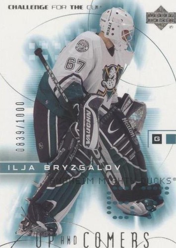 2001-02 Upper Deck Challenge for the Cup - Ilya Bryzgalov #91